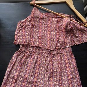 Forever 21 Patterned Romper